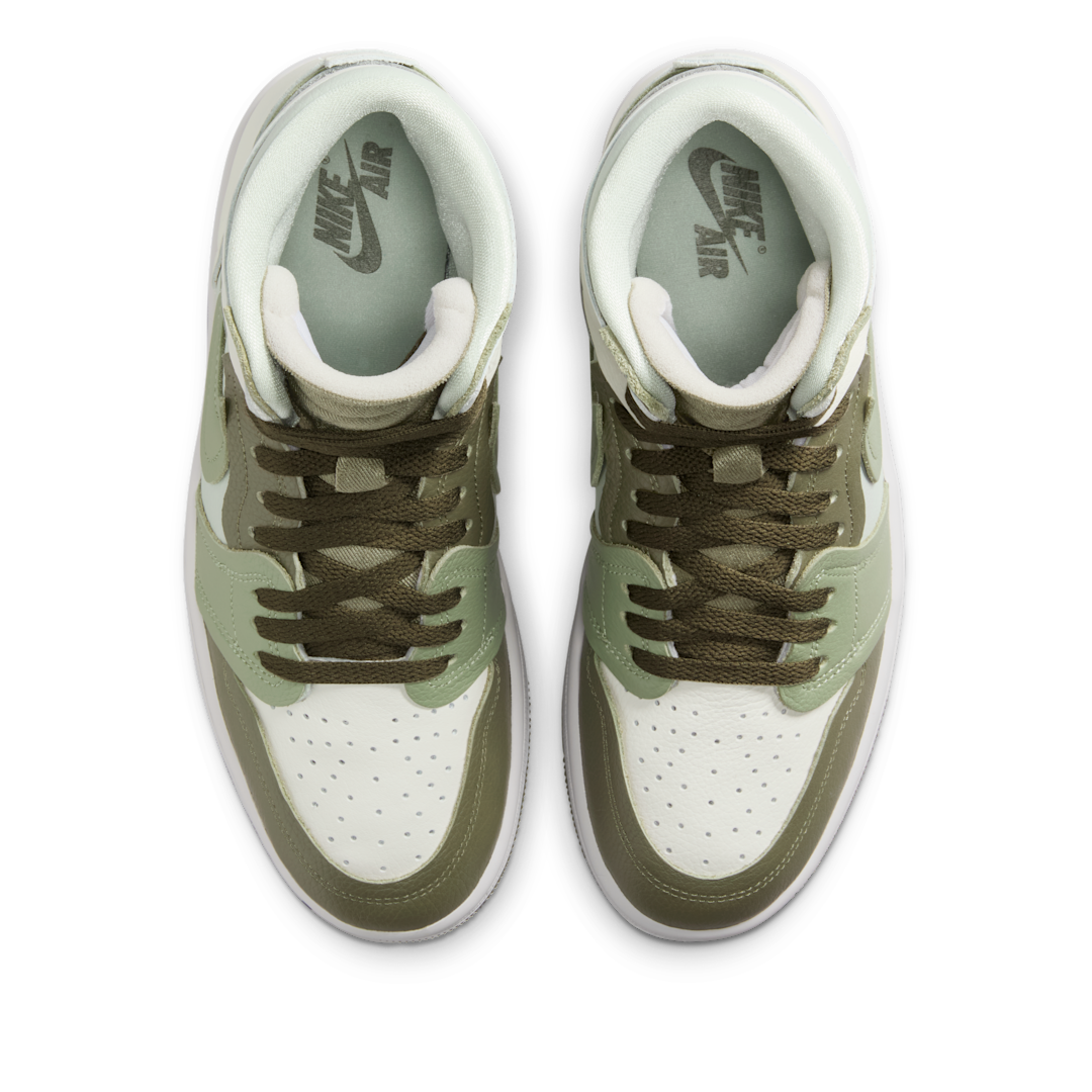 Overkicks - Air Jordan 1 High Method of Make Medium Olive (FB9891-201) - par completo