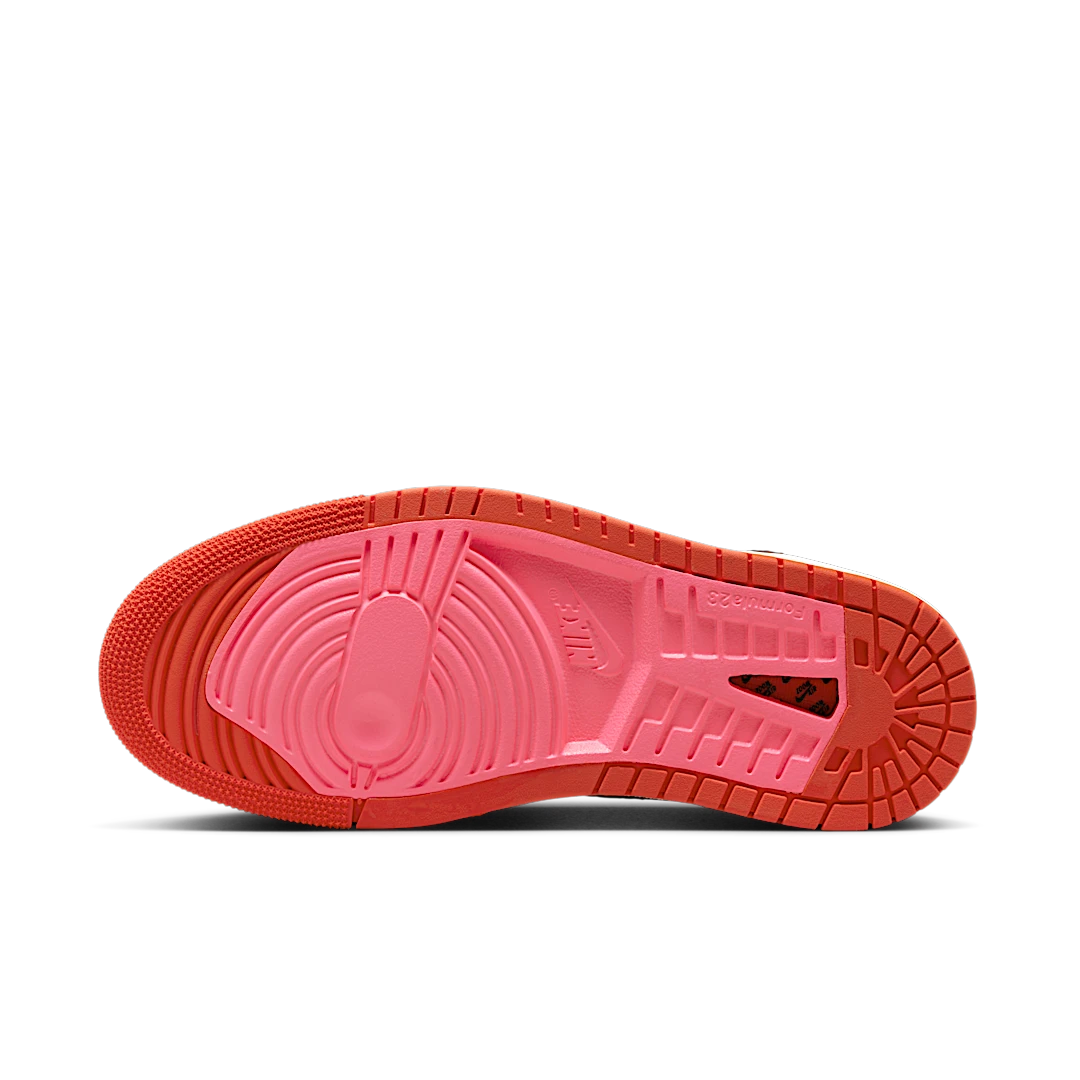 Overkicks - Air Jordan 1 High Zoom Air CMFT 2 Cacao Wow Picante Red (DV1305-206) - detalle suela