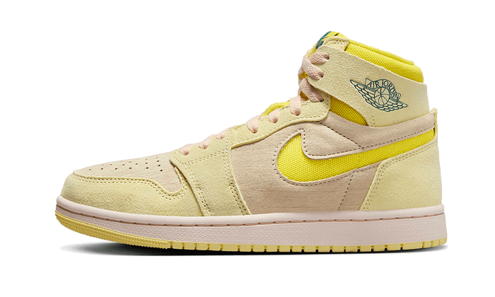 Overkicks - Air Jordan 1 High Zoom Air CMFT 2 Citron Tint (DV1305-800) - vista lateral