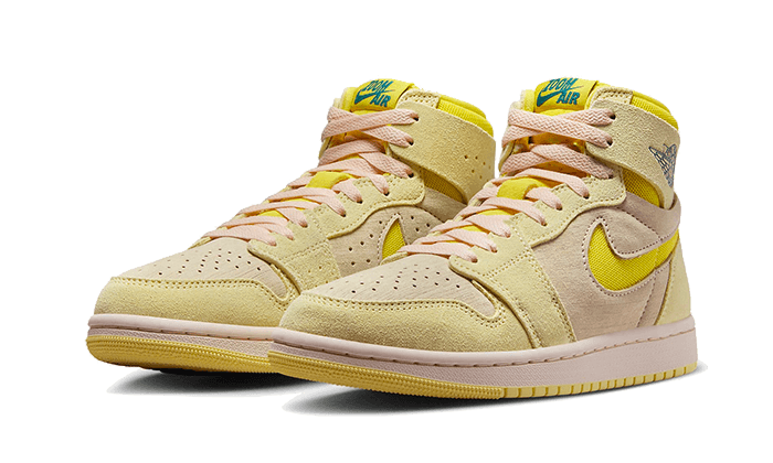 Overkicks - Air Jordan 1 High Zoom Air CMFT 2 Citron Tint (DV1305-800) - vista trasera