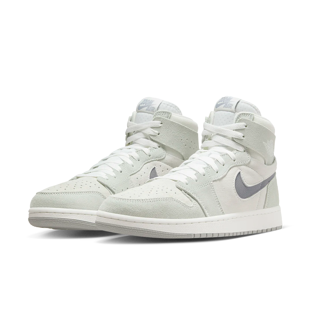 Overkicks - Air Jordan 1 High Zoom Air CMFT 2 Particle Grey (DV1307-101) - vista trasera
