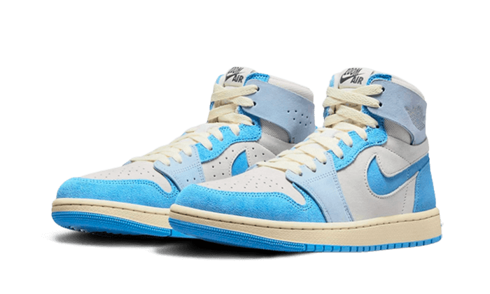 Overkicks - Air Jordan 1 High Zoom Air CMFT 2 Phantom University Blue (DV1305-004) - vista trasera