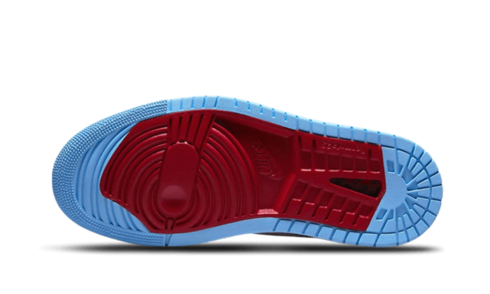 Overkicks - Air Jordan 1 High Zoom Air CMFT 2 Phantom University Blue (DV1305-004) - par completo