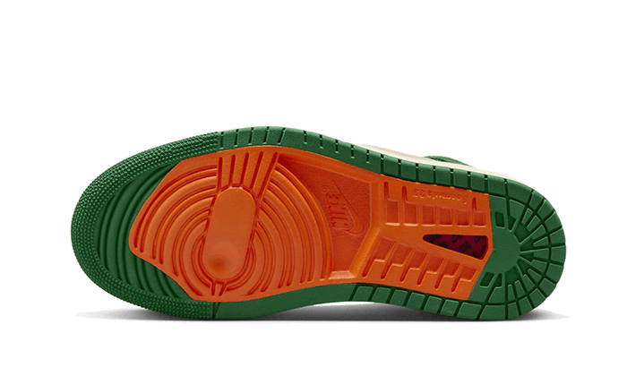 Overkicks - Air Jordan 1 High Zoom Air CMFT 2 Pine Green Orange Blaze (DV1305-308) - par completo