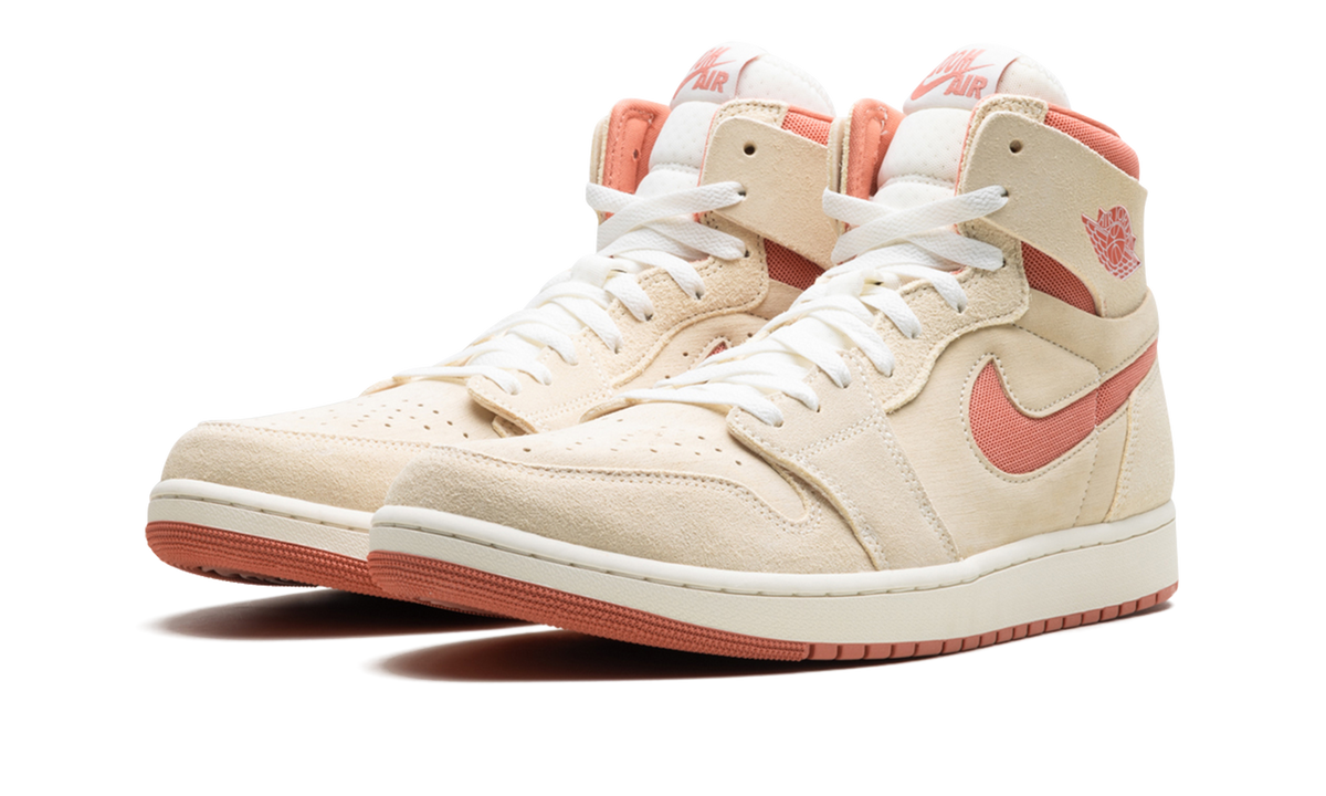 Overkicks - Air Jordan 1 High Zoom Air CMFT 2 Terra Burnt Sunrise (DV1307-102) - vista trasera