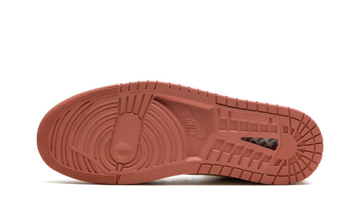 Overkicks - Air Jordan 1 High Zoom Air CMFT 2 Terra Burnt Sunrise (DV1307-102) - vista superior