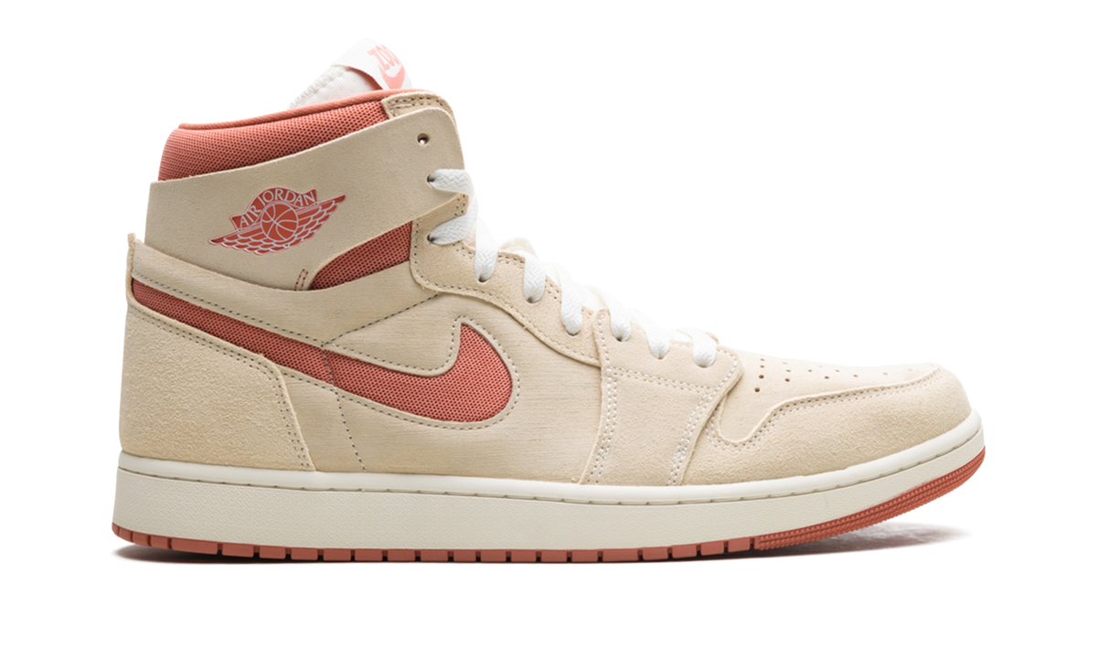 Overkicks - Air Jordan 1 High Zoom Air CMFT 2 Terra Burnt Sunrise (DV1307-102) - detalle talón