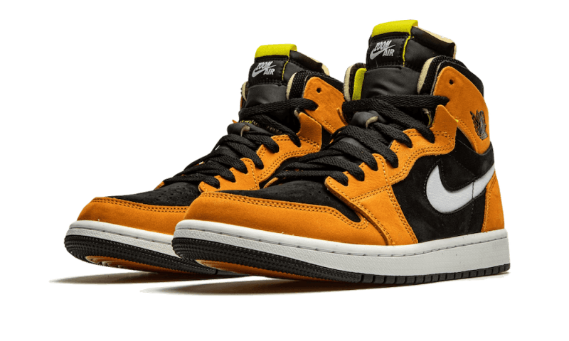 Overkicks - Air Jordan 1 High Zoom Air CMFT Black Monarch (CT0978-002) - vista trasera