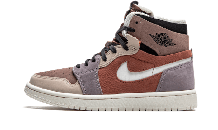 Overkicks - Air Jordan 1 High Zoom Air CMFT Canyon Rust (CT0979-602) - vista lateral