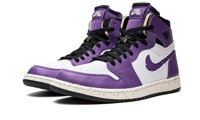 Overkicks - Air Jordan 1 High Zoom Air CMFT Crater Purple (CT0978-501) - vista trasera