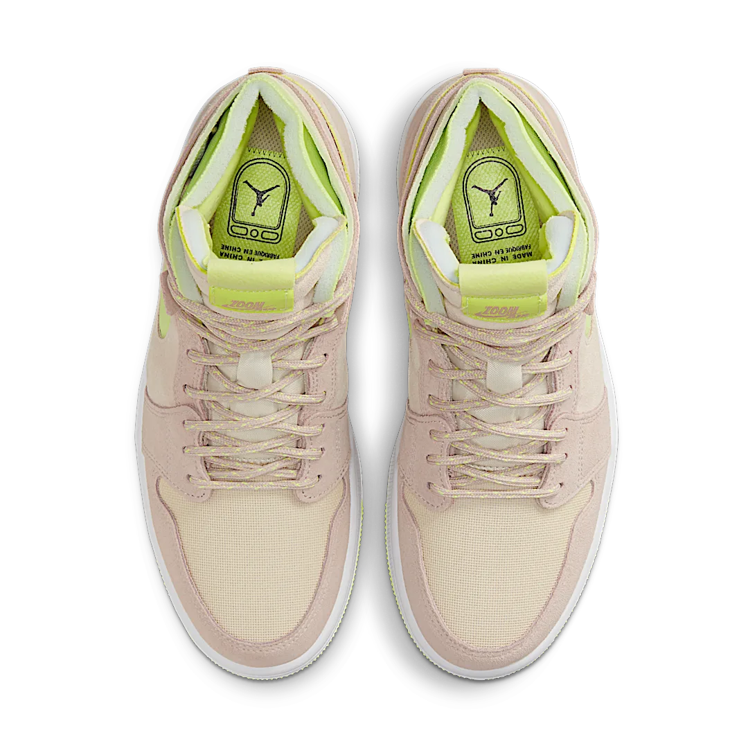 Overkicks - Air Jordan 1 High Zoom Air CMFT Lemon Twist (CT0979-200) - par completo