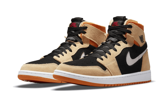 Overkicks - Air Jordan 1 High Zoom Air CMFT Pumpkin Spice (CT0978-200) - vista trasera