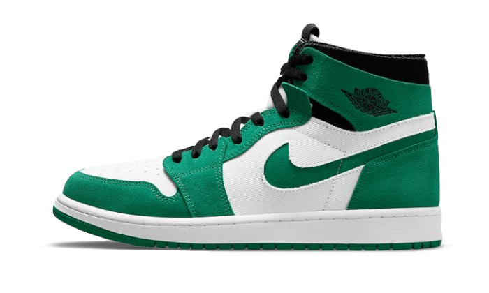 Overkicks - Air Jordan 1 High Zoom Air CMFT Stadium Green (CT0978-300) - vista lateral