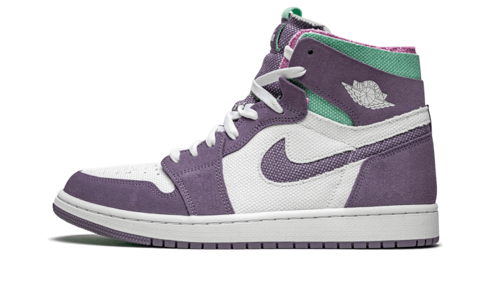Overkicks - Air Jordan 1 High Zoom Air CMFT White Daybreak Tropical Twist (CT0978-150) - vista lateral