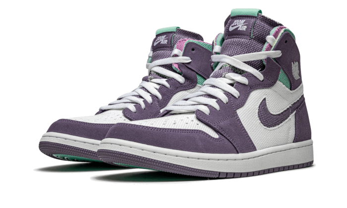 Overkicks - Air Jordan 1 High Zoom Air CMFT White Daybreak Tropical Twist (CT0978-150) - vista trasera