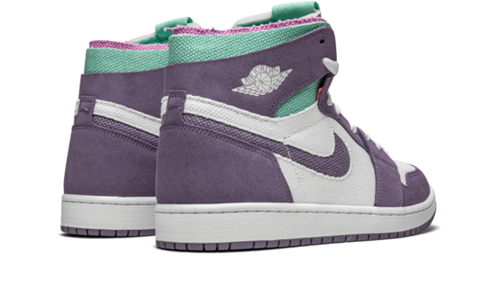 Overkicks - Air Jordan 1 High Zoom Air CMFT White Daybreak Tropical Twist (CT0978-150) - par completo