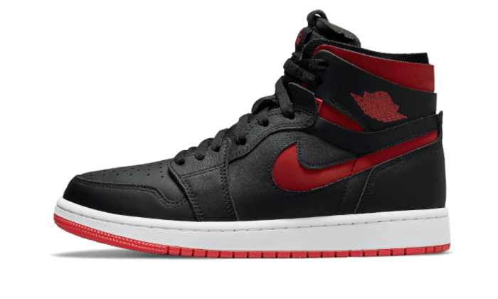 Overkicks - Air Jordan 1 High Zoom CMFT Bred (CT0979-006) - vista lateral