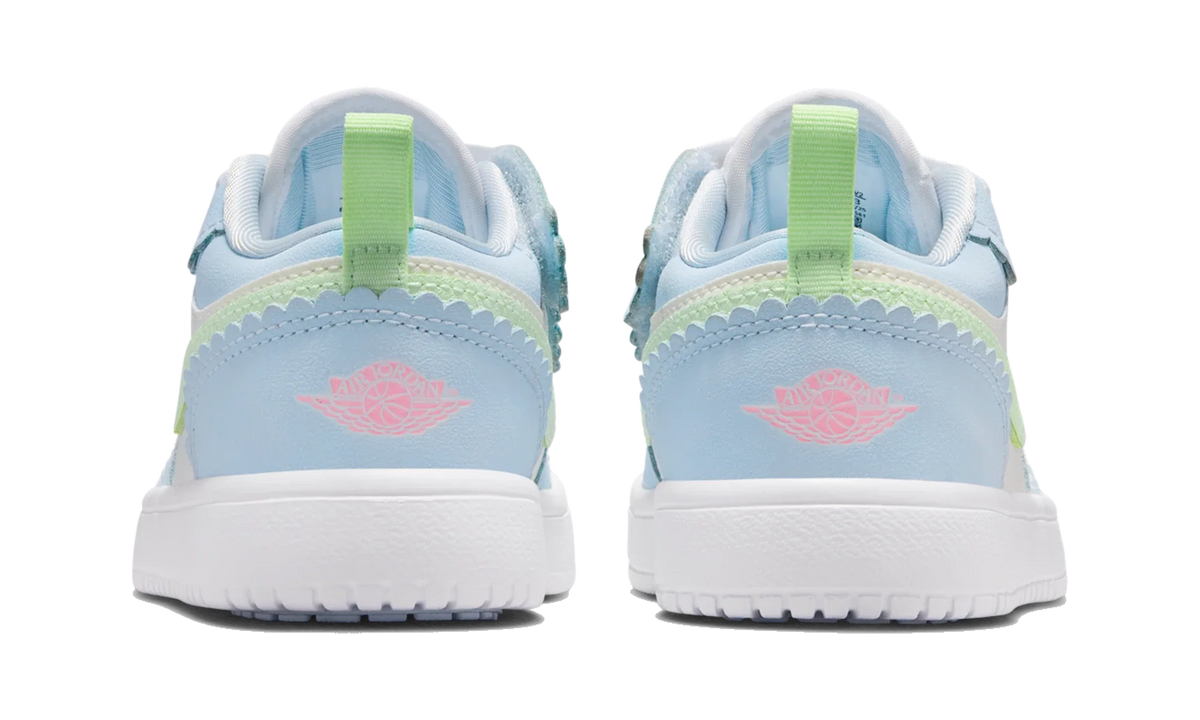 Overkicks - Air Jordan 1 Low ALT SE Half Blue Sail Vapor Green (PS) (IB7117-403) - imagen 6