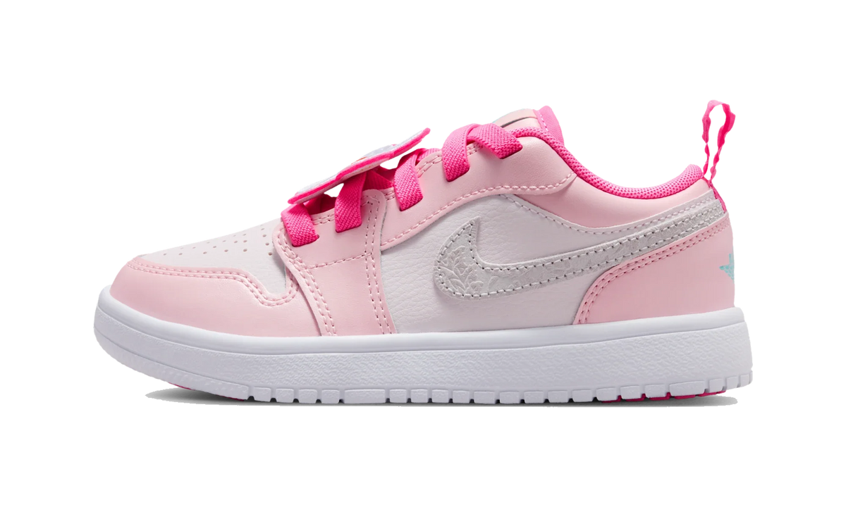 Overkicks - Air Jordan 1 Low ALT SE Pink Bloom (PS) (II0594-600) - vista lateral