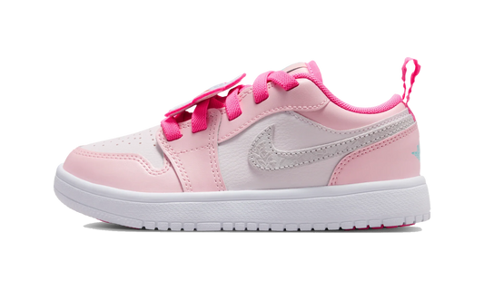 Overkicks - Air Jordan 1 Low ALT SE Pink Bloom (PS) (II0594-600) - vista lateral
