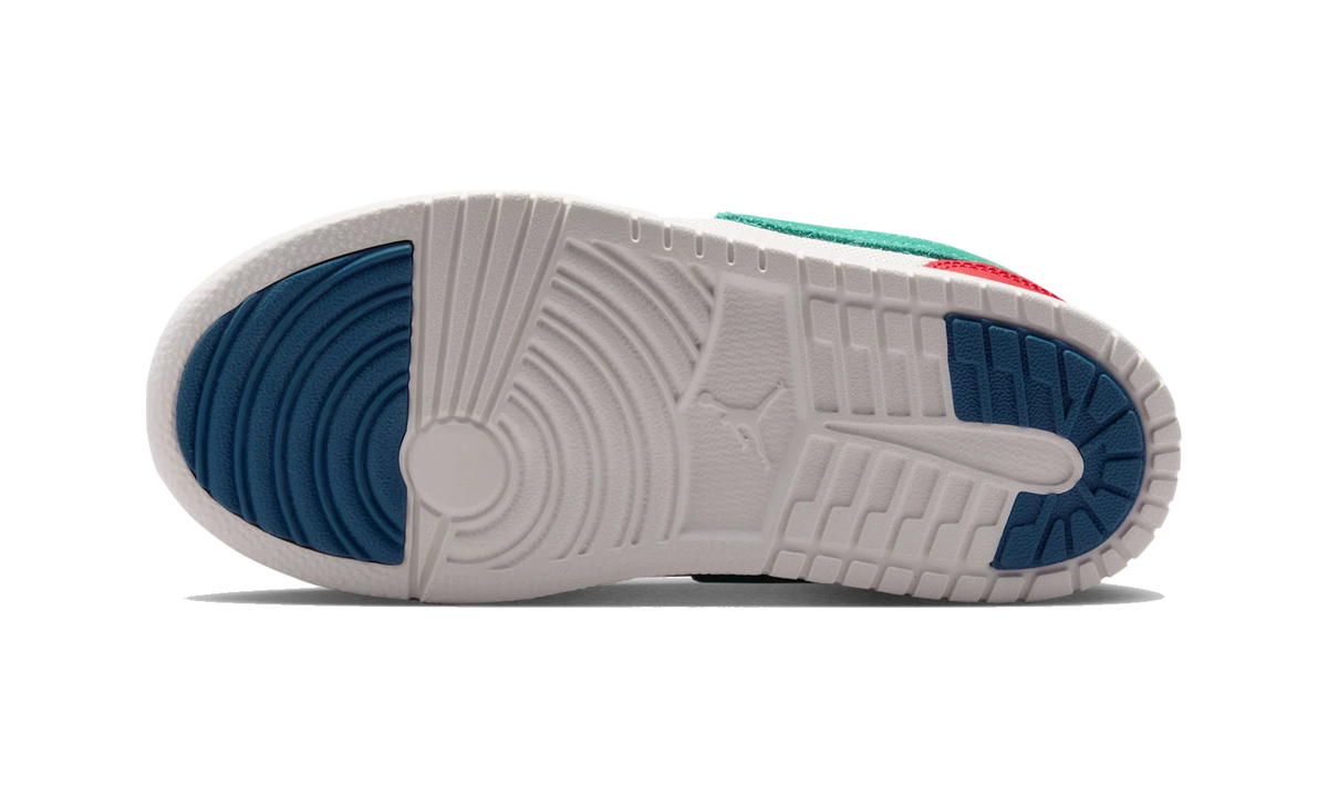 Overkicks - Air Jordan 1 Low ALT SE True Blue Red Kinetic Green (PS) (IO2054-401) - imagen 3