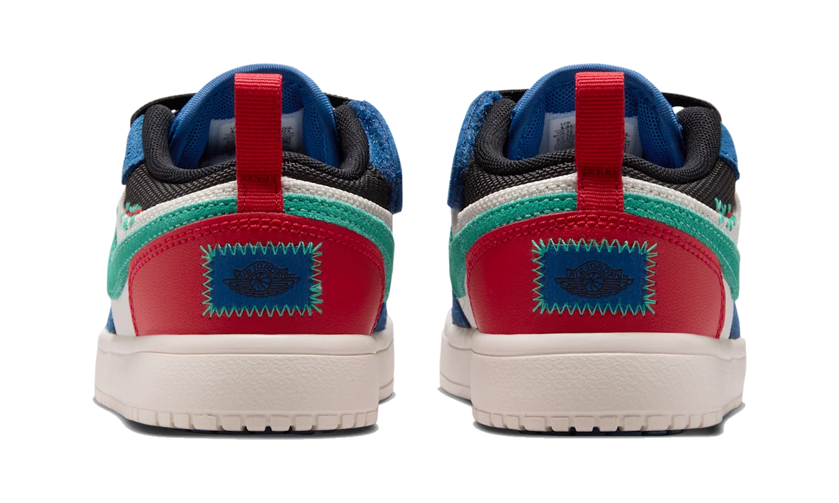 Overkicks - Air Jordan 1 Low ALT SE True Blue Red Kinetic Green (PS) (IO2054-401) - imagen 6