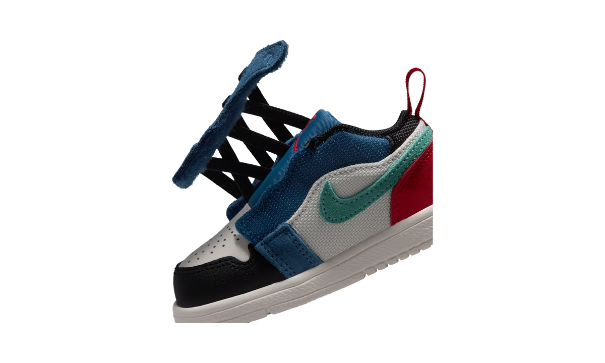 Overkicks - Air Jordan 1 Low ALT SE True Blue Red Kinetic Green (TD) (IO2064-401) - imagen 8