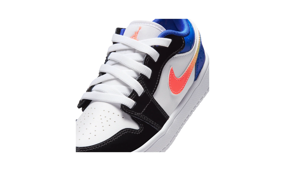 Overkicks - Air Jordan 1 Low ALT SE White Black Royal Bright Mango (PS) (II1250-100) - imagen 7