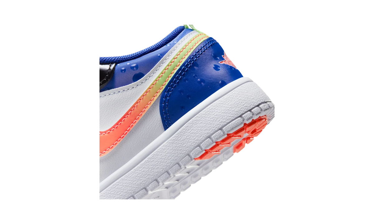 Overkicks - Air Jordan 1 Low ALT SE White Black Royal Bright Mango (PS) (II1250-100) - imagen 8