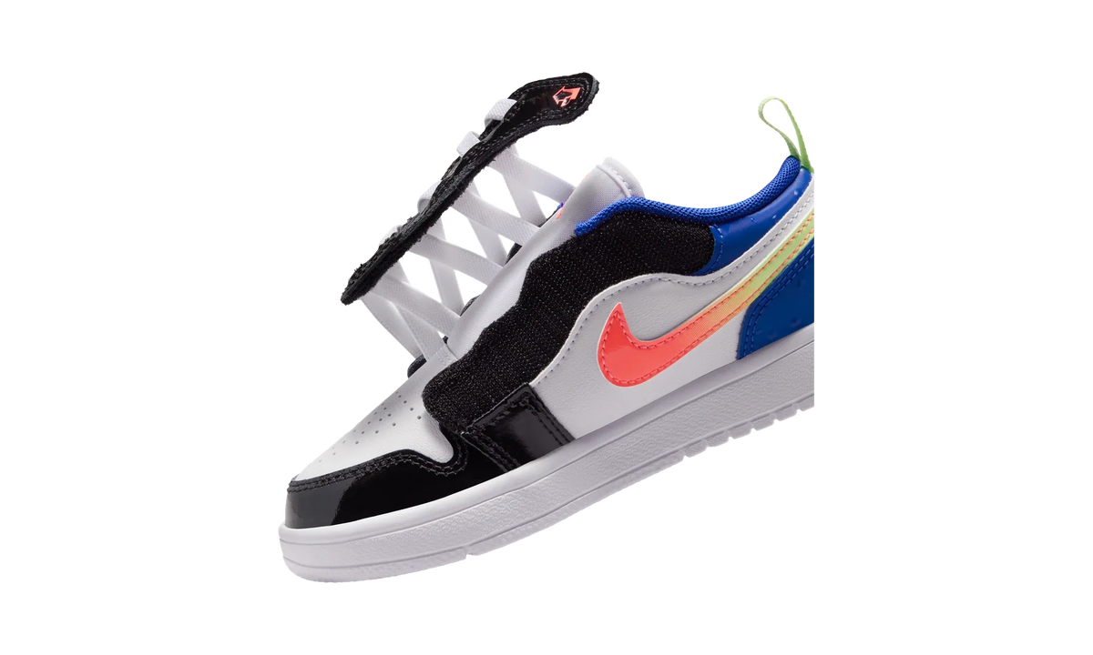 Overkicks - Air Jordan 1 Low ALT SE White Black Royal Bright Mango (PS) (II1250-100) - imagen 9