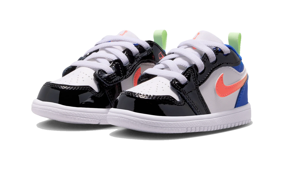 Overkicks - Air Jordan 1 Low ALT SE White Black Royal Bright Mango (TD) (II1251-100) - imagen 2