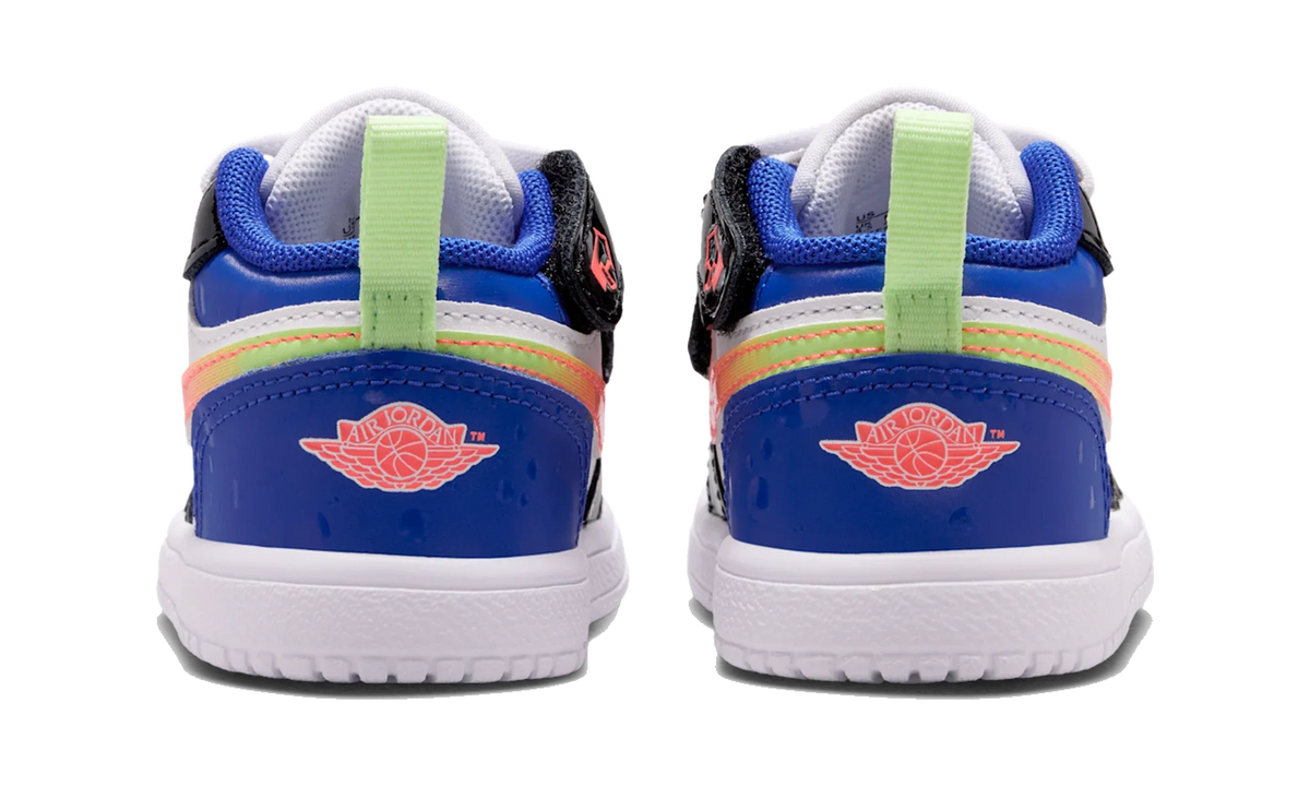 Overkicks - Air Jordan 1 Low ALT SE White Black Royal Bright Mango (TD) (II1251-100) - imagen 6