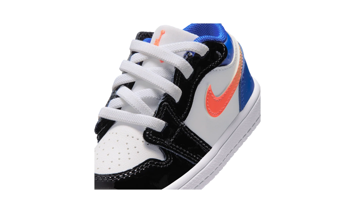 Overkicks - Air Jordan 1 Low ALT SE White Black Royal Bright Mango (TD) (II1251-100) - imagen 7