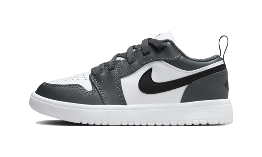Overkicks - Air Jordan 1 Low ALT White Iron Grey Black (PS) (DR9748-152) - vista lateral