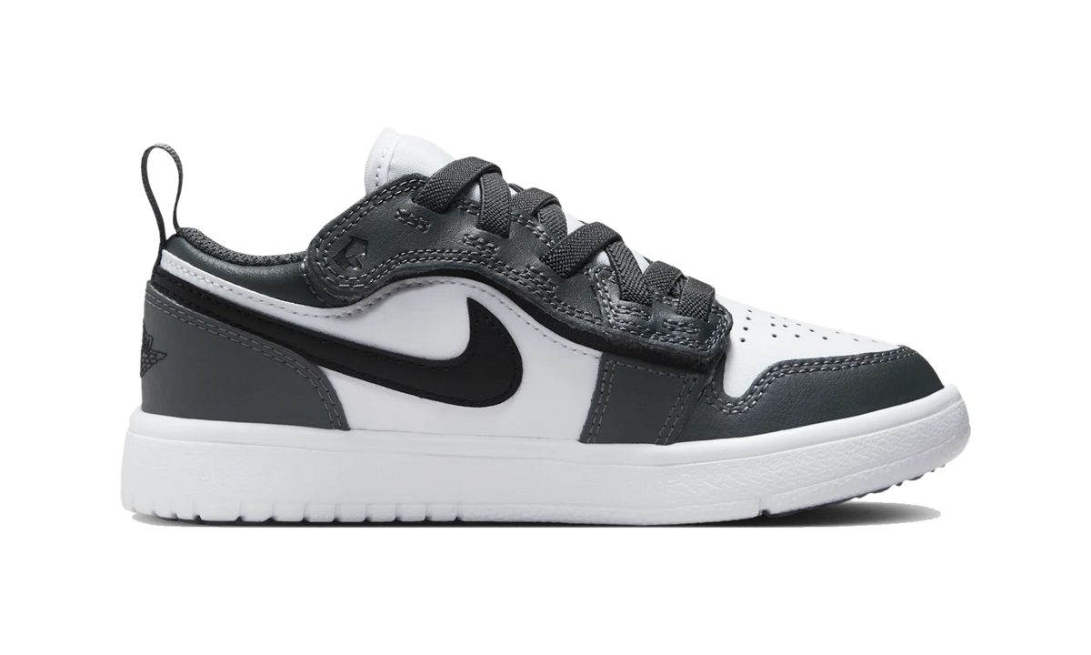 Overkicks - Air Jordan 1 Low ALT White Iron Grey Black (PS) (DR9748-152) - imagen 4