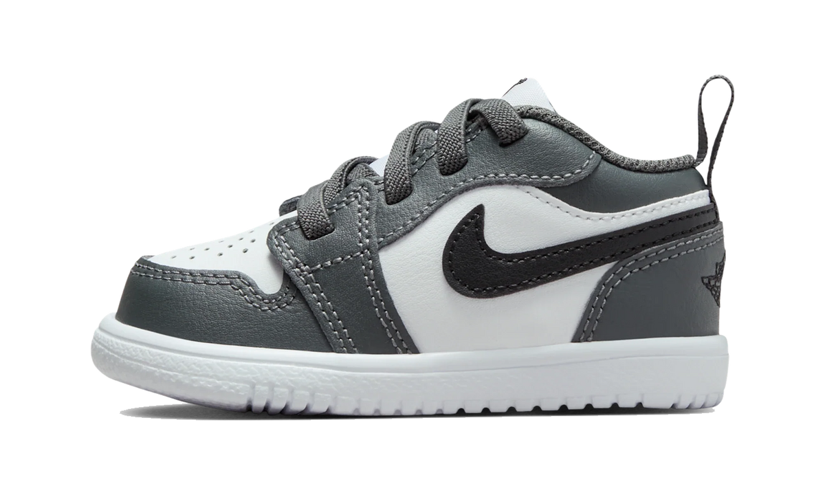 Overkicks - Air Jordan 1 Low ALT White Iron Grey Black (TD) (DR9747-152) - vista lateral