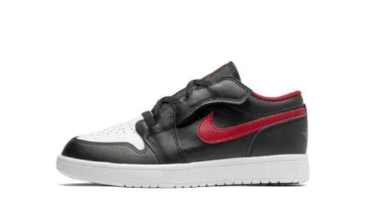 Overkicks - Air Jordan 1 Low Alternate Bred Toe (PS) (BQ6066-066) - vista lateral