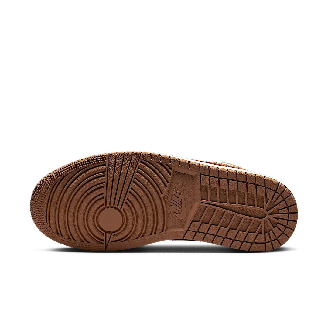 Overkicks - Air Jordan 1 Low Archaeo Brown White (DC0774-202) - detalle suela