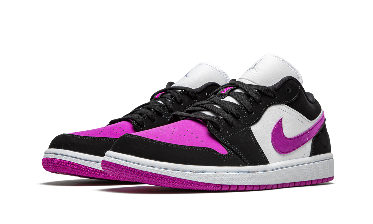Overkicks - Air Jordan 1 Low Black Cactus Flower (DC0774-005) - vista trasera