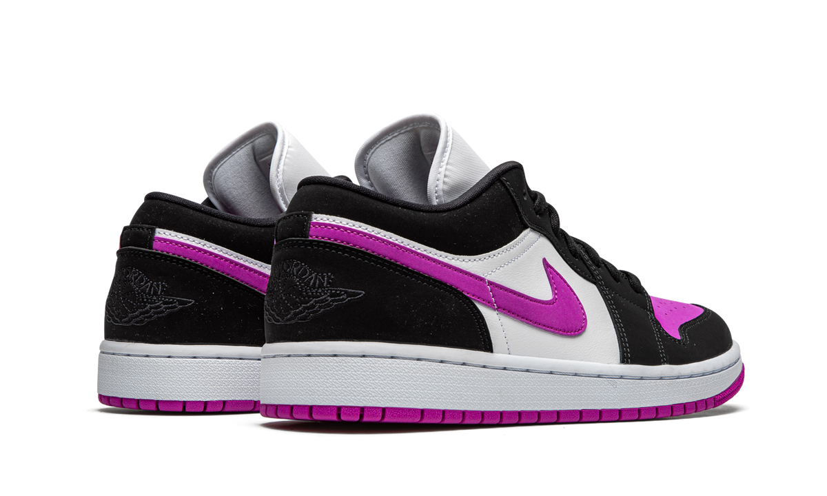 Overkicks - Air Jordan 1 Low Black Cactus Flower (DC0774-005) - par completo