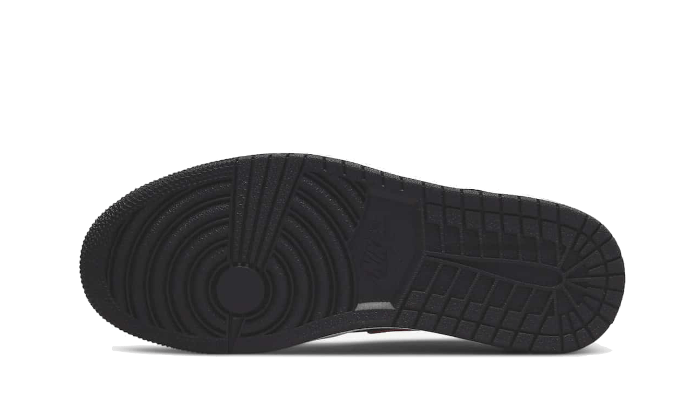 Overkicks - Air Jordan 1 Low Black Grey Pink (553558-062) - par completo