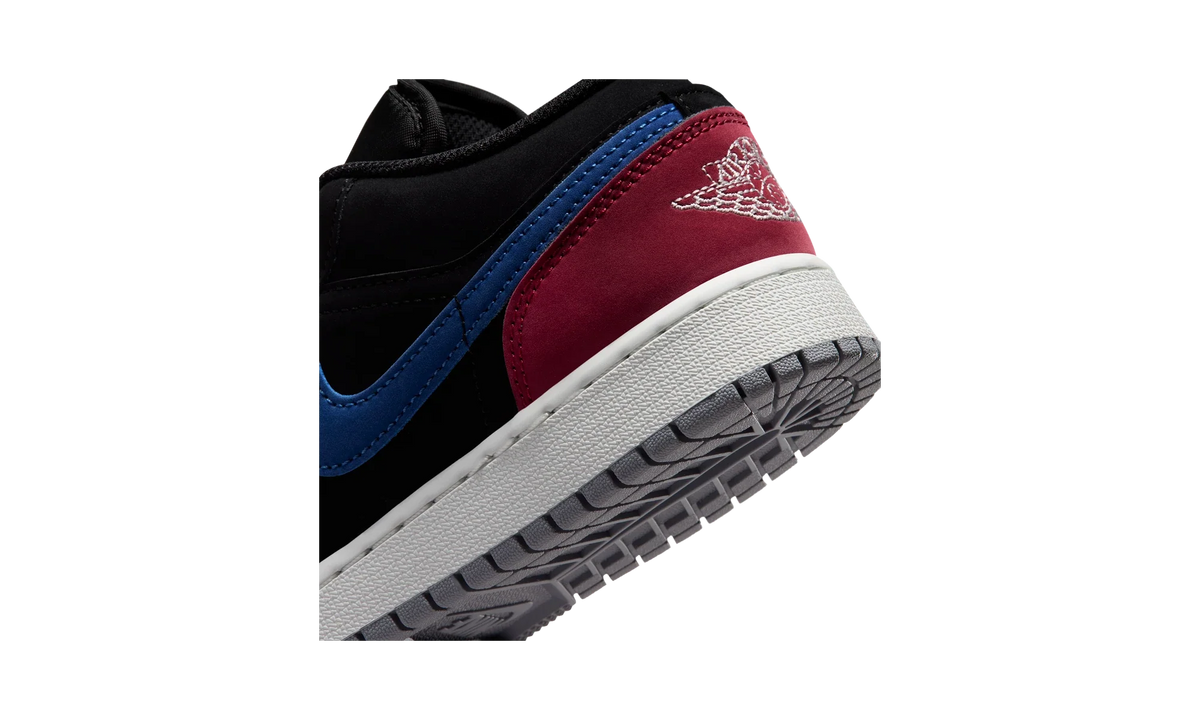 Overkicks - Air Jordan 1 Low Black True Blue Varsity Red (GS) (553560-049) - imagen 8