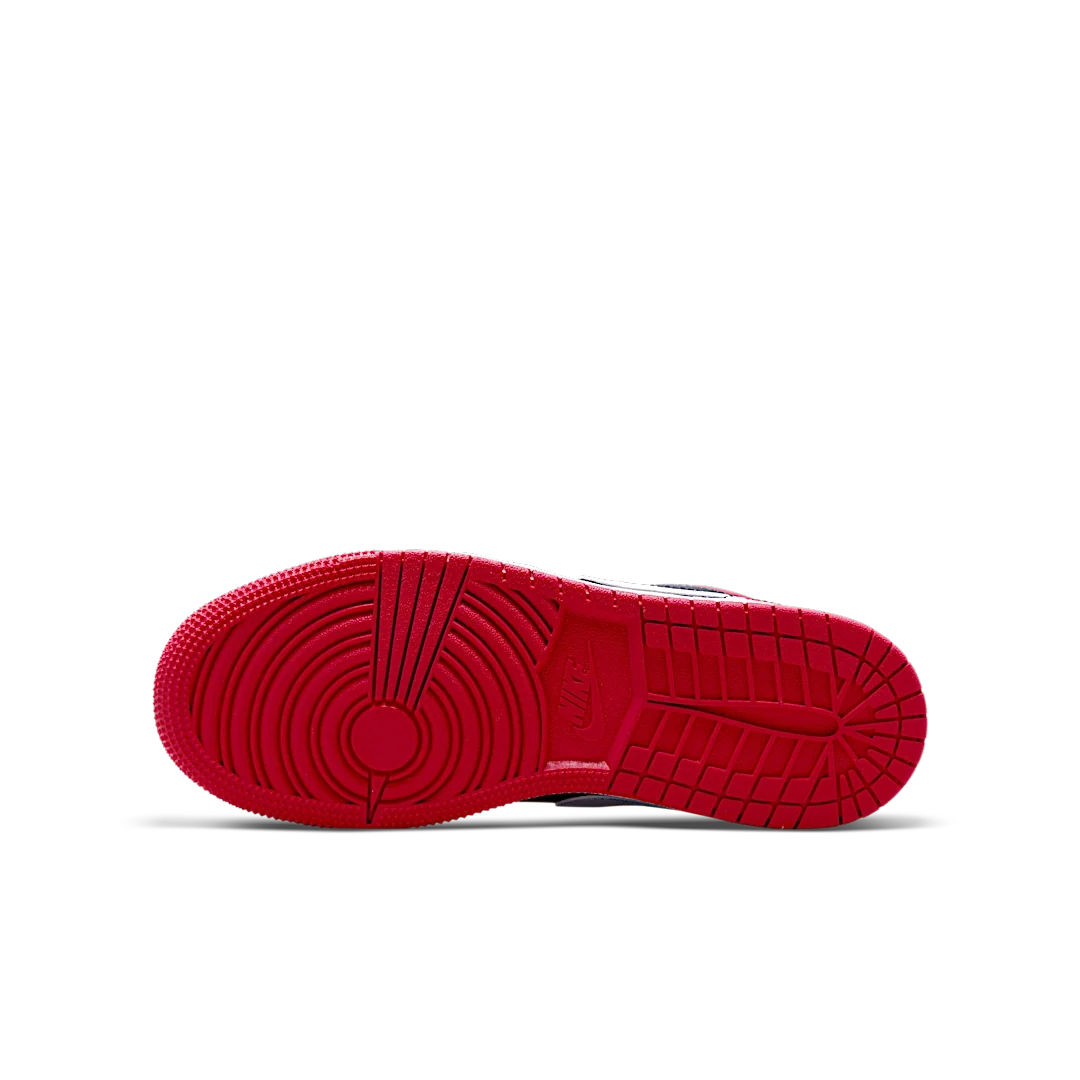 Overkicks - Air Jordan 1 Low Black Very Berry (GS) (553560-061) - imagen 4