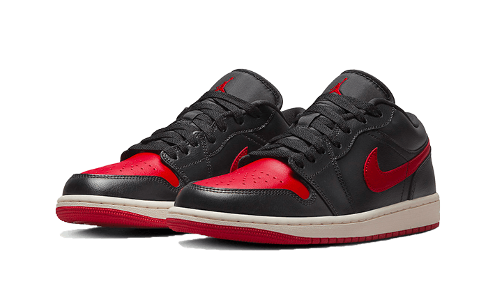 Overkicks - Air Jordan 1 Low Bred Sail (DC0774-061) - vista trasera