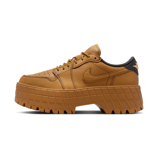 Overkicks - Air Jordan 1 Low Brooklyn Wheat (HF3184-700) - vista lateral