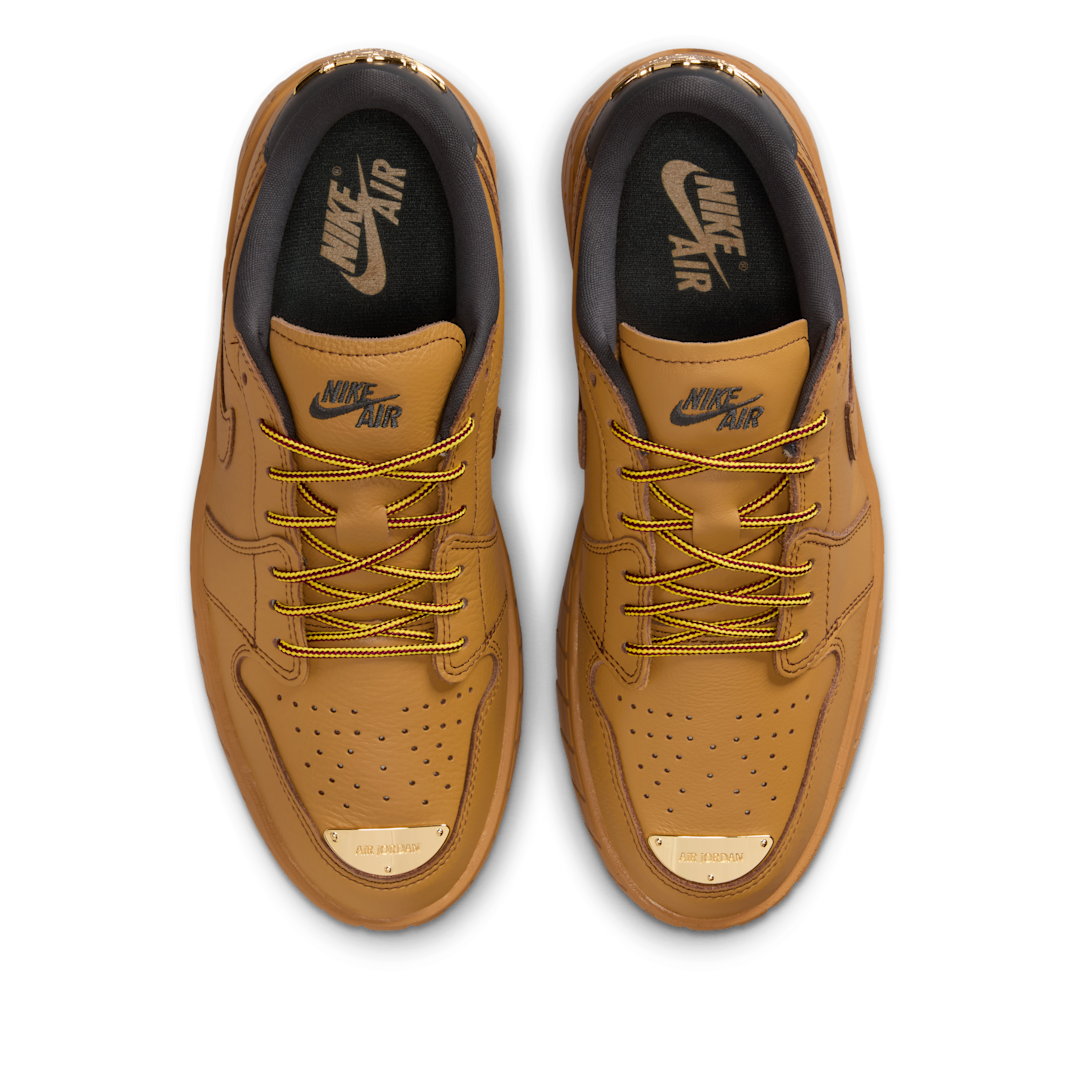 Overkicks - Air Jordan 1 Low Brooklyn Wheat (HF3184-700) - par completo
