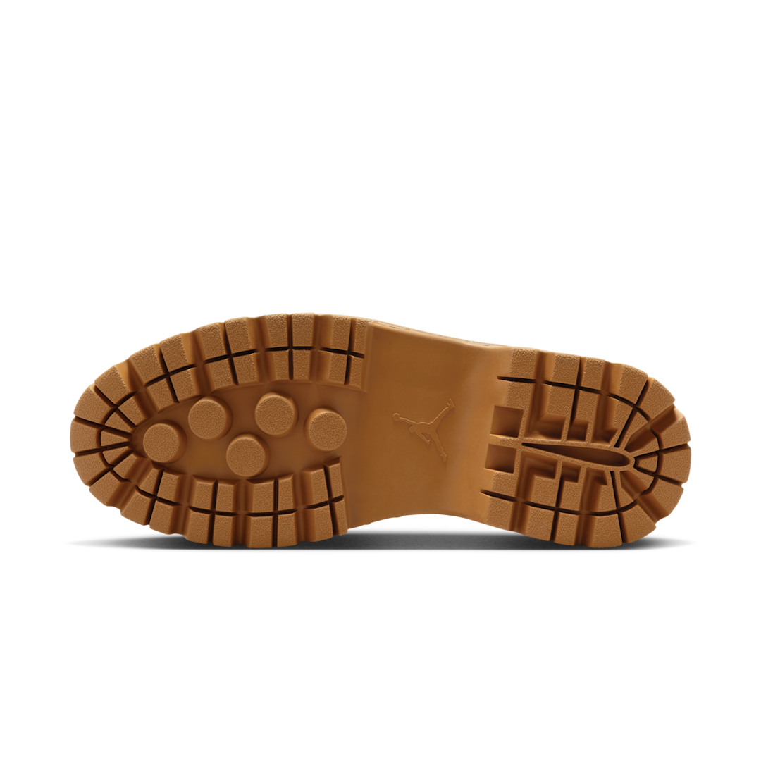 Overkicks - Air Jordan 1 Low Brooklyn Wheat (HF3184-700) - detalle suela