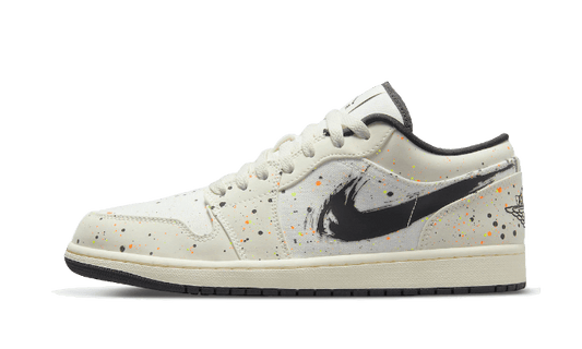 Overkicks - Air Jordan 1 Low Brushstroke (DM3528-100) - vista lateral