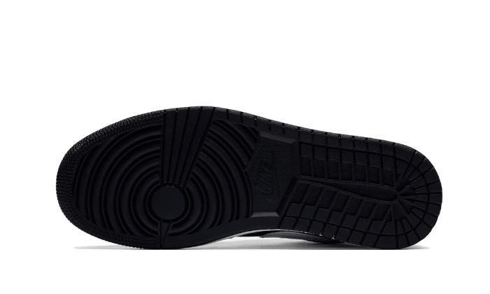 Overkicks - Air Jordan 1 Low Brushstroke Swoosh Black (DA4659-001) - par completo