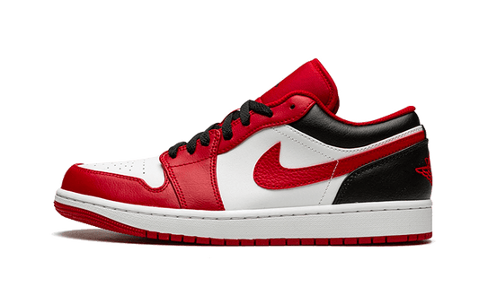 Overkicks - Air Jordan 1 Low Bulls (GS) (553560-163) - vista lateral
